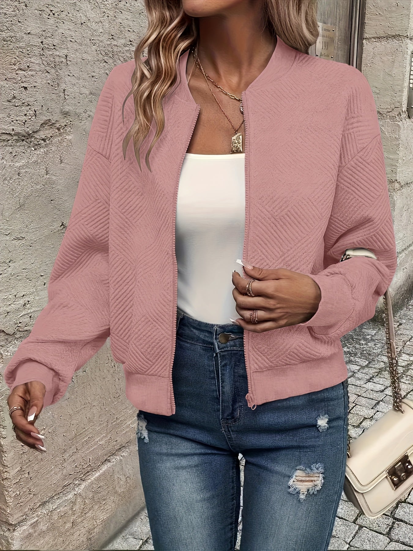 Sandra™ | Lätt Sommarjacka med Dragkedja (40% Rabatt)