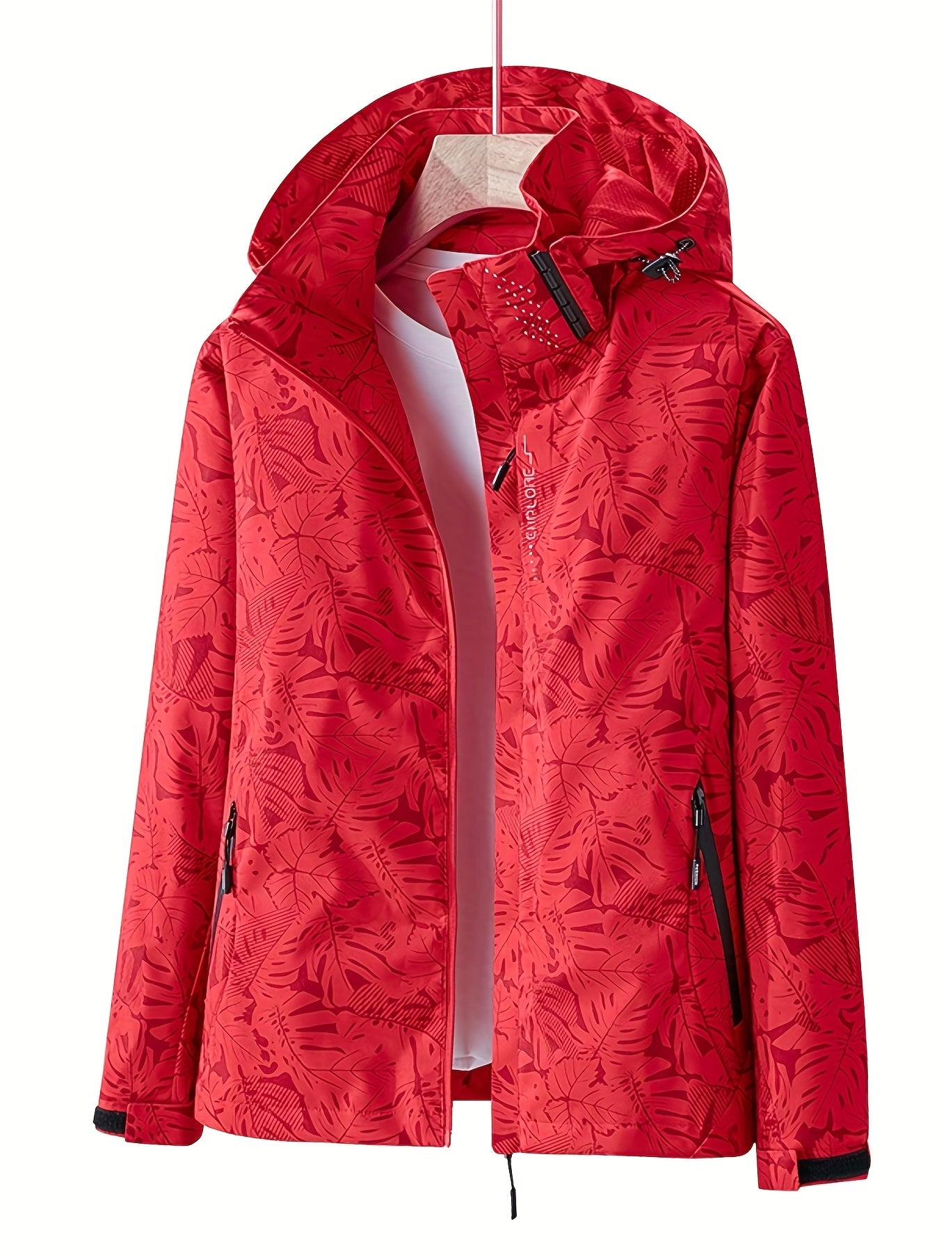 Anita™ | Vindavvisande Outdoorjacka med Kamouflagemönster