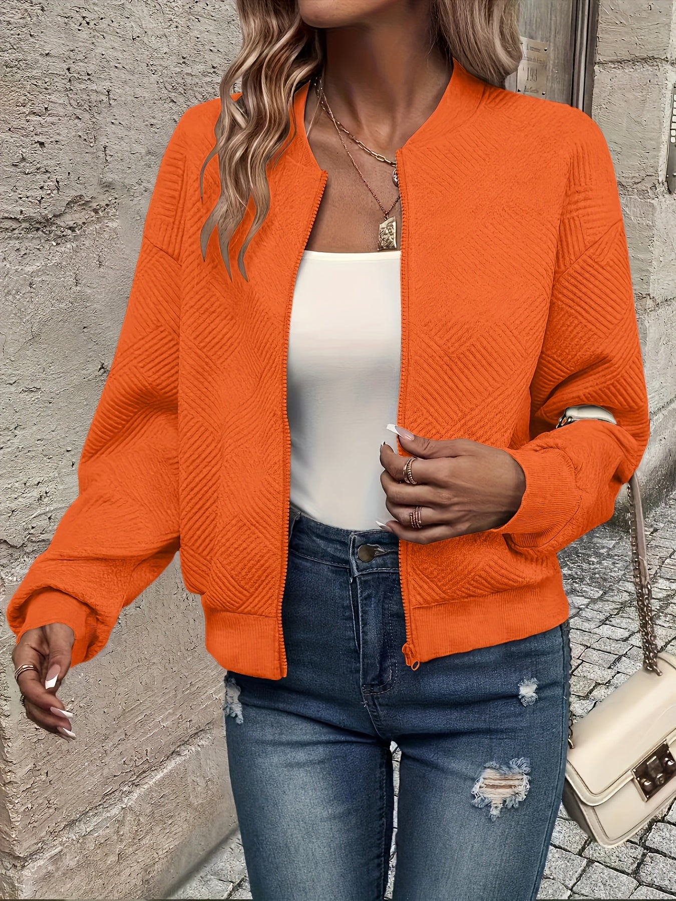 Sandra™ | Lätt Sommarjacka med Dragkedja (40% Rabatt)