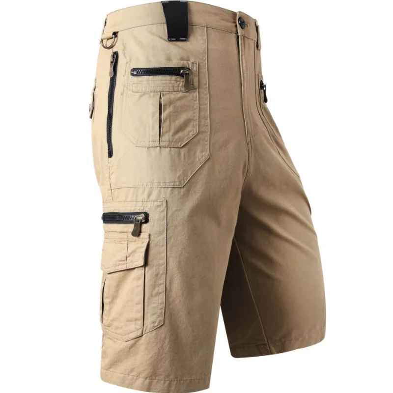 Lars™ Cargoshorts – Sval bomullsblandning