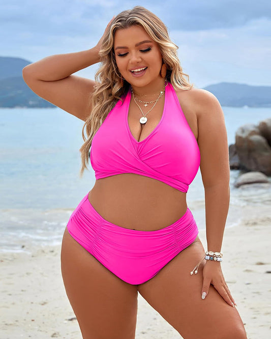Soof™ | Modernt bikiniset med hög midja – Elegant, diskret och feminin