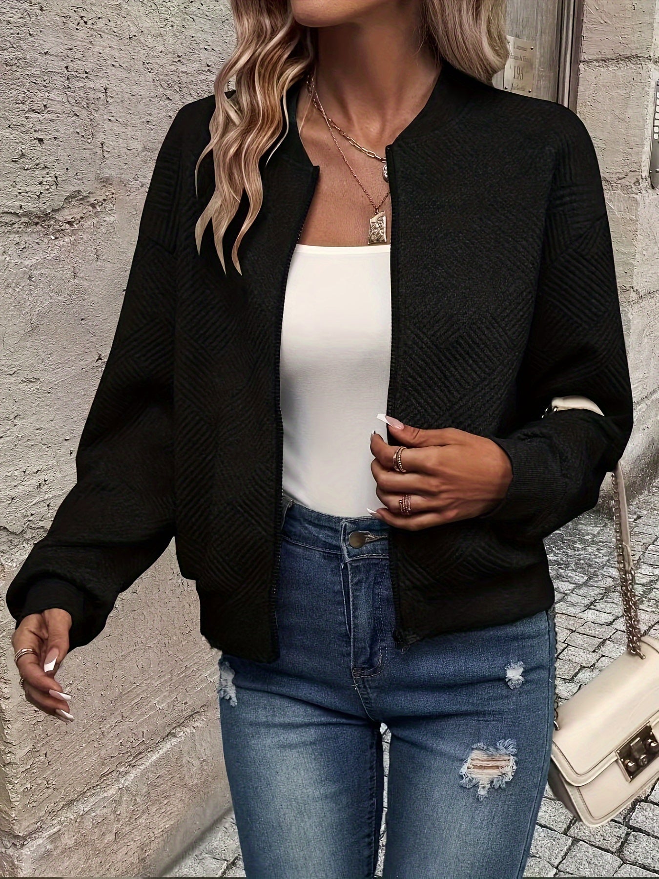 Sandra™ | Lätt Sommarjacka med Dragkedja (40% Rabatt)