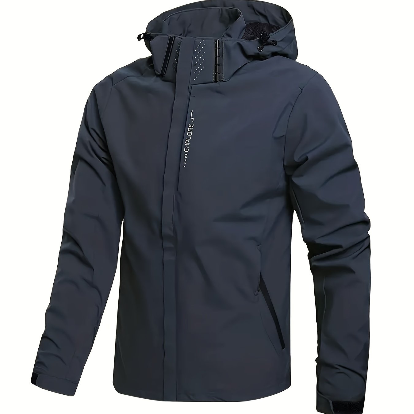 Kjell™ - Lätt Outdoorjacka med Avtagbar Huva