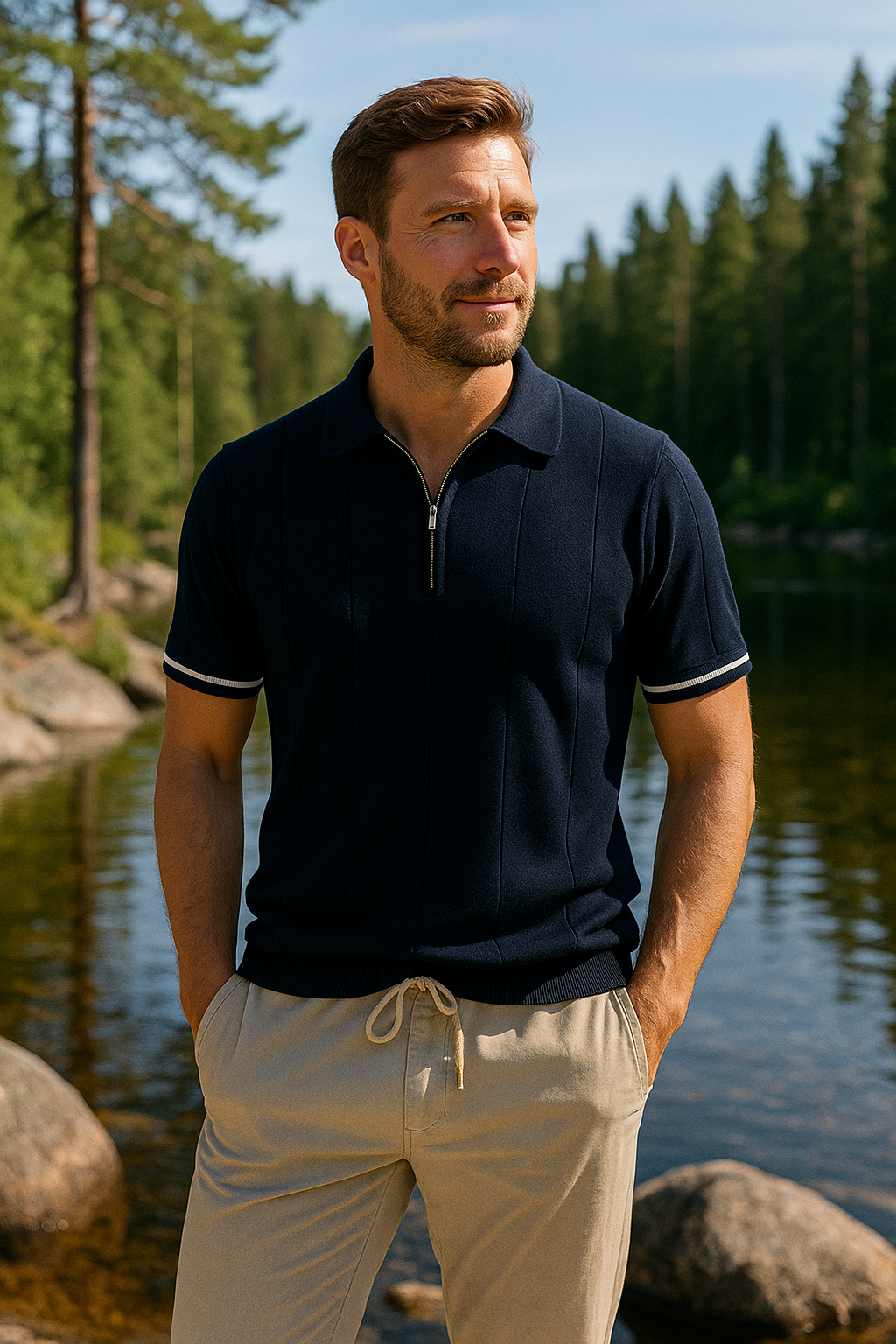 Rik™ | Herrpike med Dragkedja