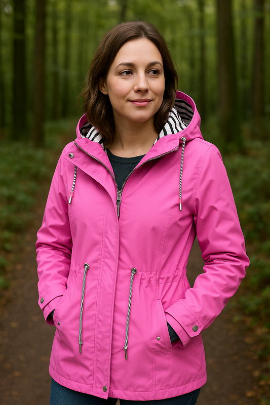Anoek™ | Stilren Vattentät Jacka – Rosa