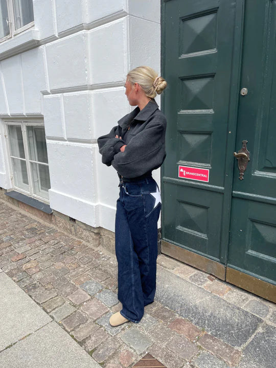 Frida™ | Shape Jeans med Stjärndetaljer