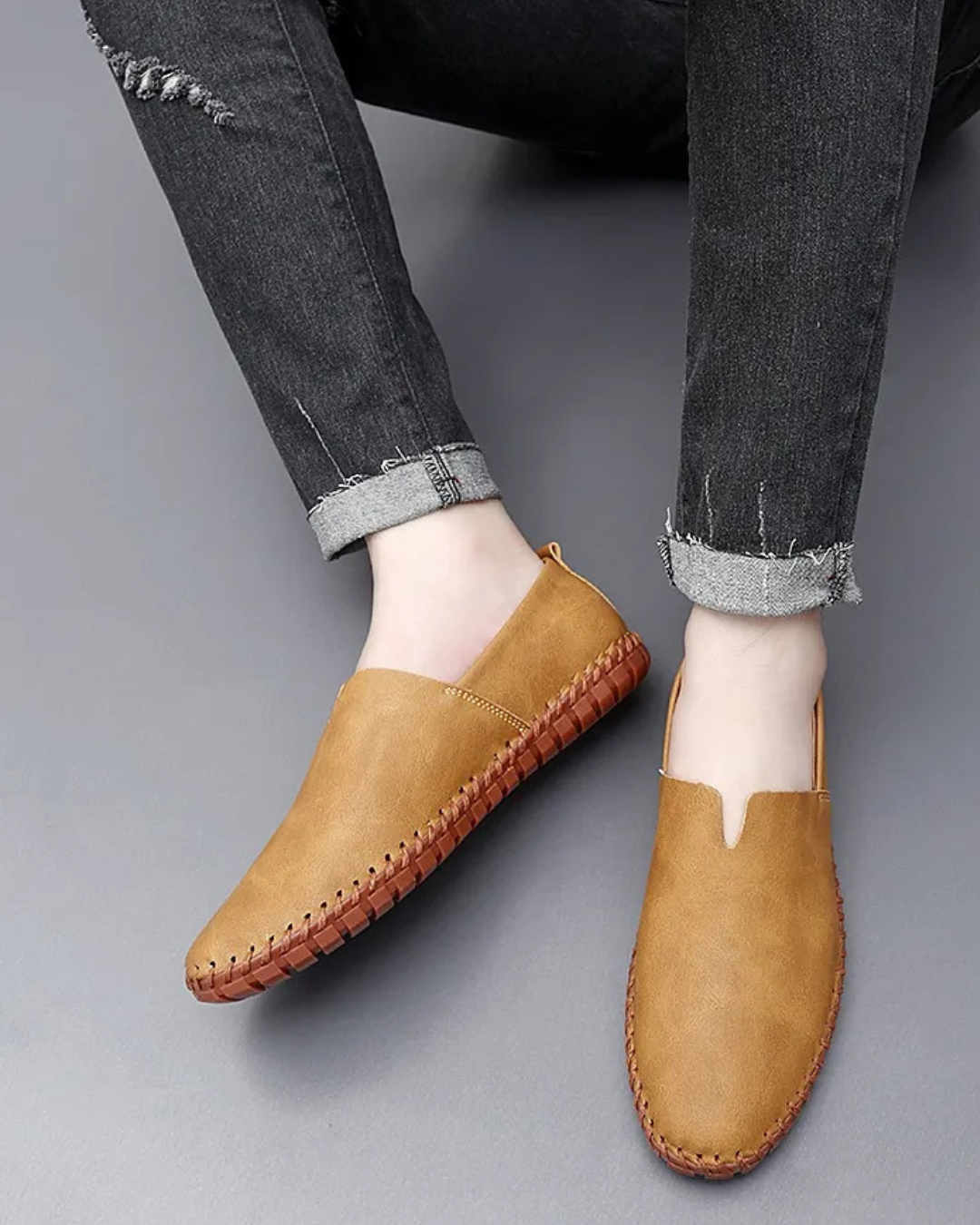 Santor™ – Stilrena Loafers i Premium Konstläder för Varje Tillfälle