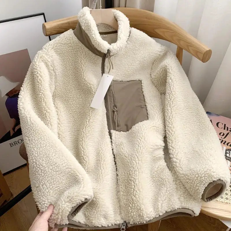 Astrid™ | Damjacka med Teddy-effekt – Perfekt för de kallare dagarna!
