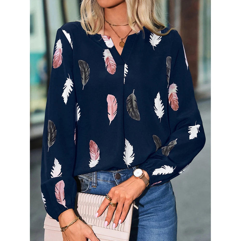 Ella™ | Elegant Chiffonblus ✨