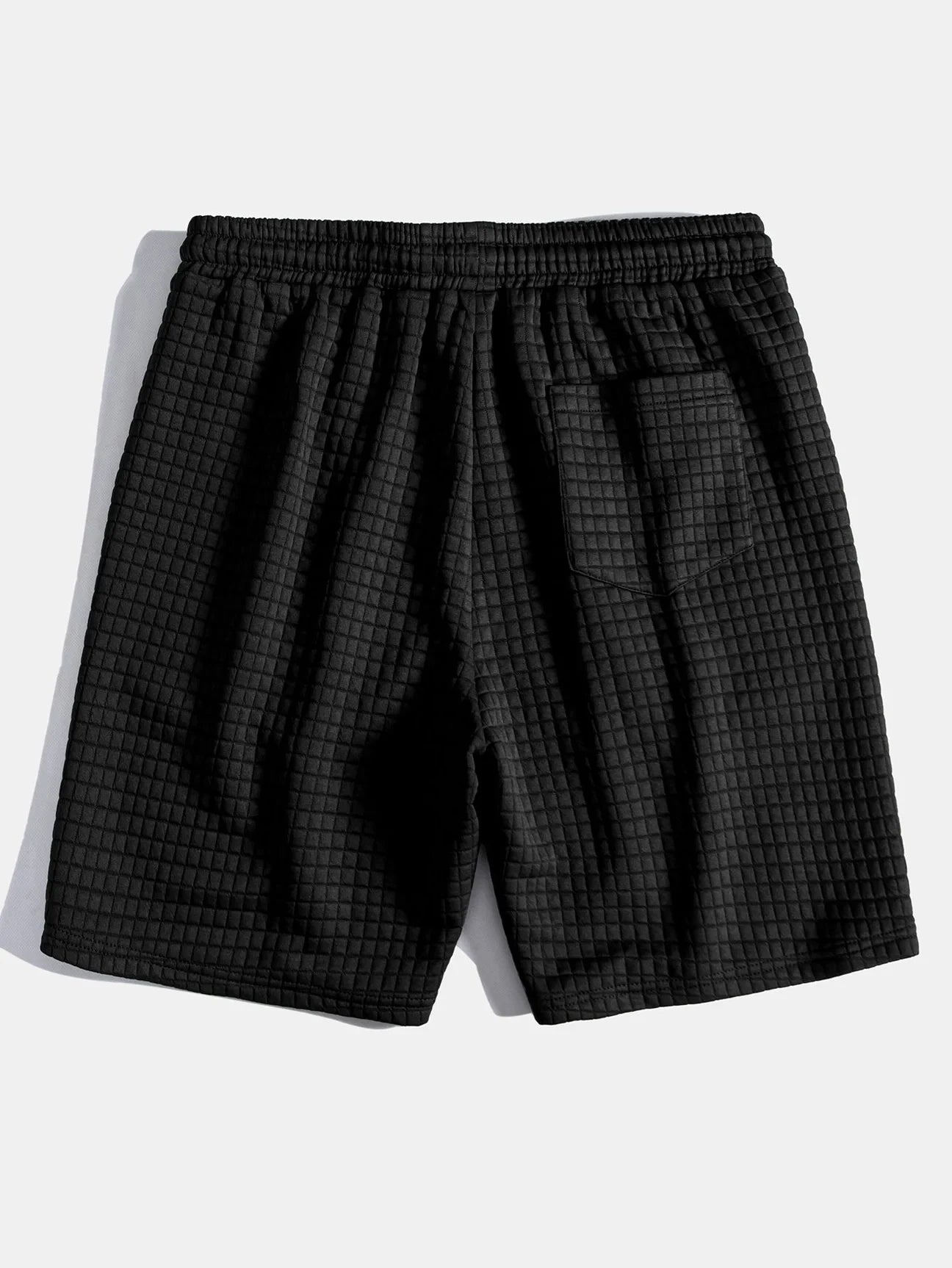 Martin™ - Sommarset – Stilren Waffle T-shirt & Shorts i 2 delar