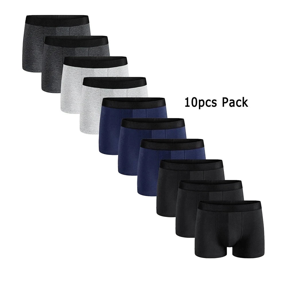 Finn™ – 10-pack Herrunderkläder i Premiumkvalitet (Boxers eller Briefs)
