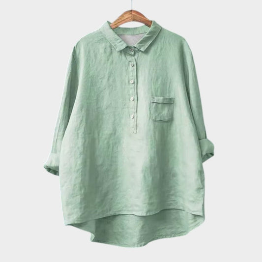 Naja™ | Bluse Ljusgrön