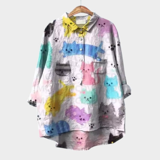 Vilma™ | Bluse Katt 1
