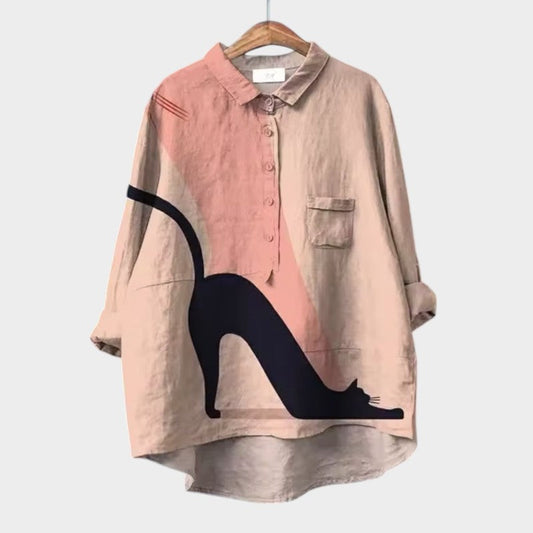 Elina™ | Bluse Katt 3