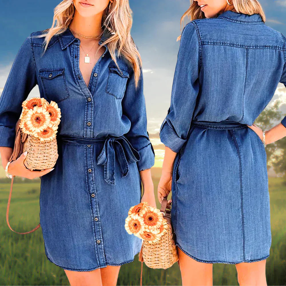 Alexandra™ | Elegant och stilren klänning för en feminin look