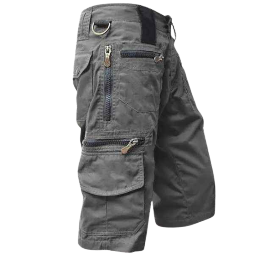Lars™ Cargoshorts – Sval bomullsblandning