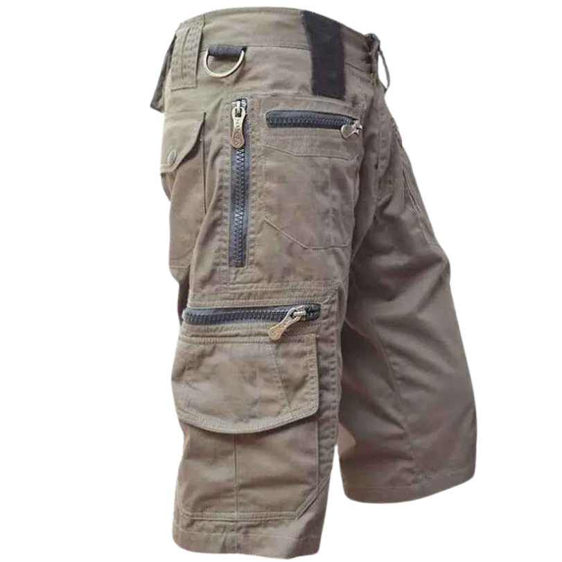 Lars™ Cargoshorts – Sval bomullsblandning