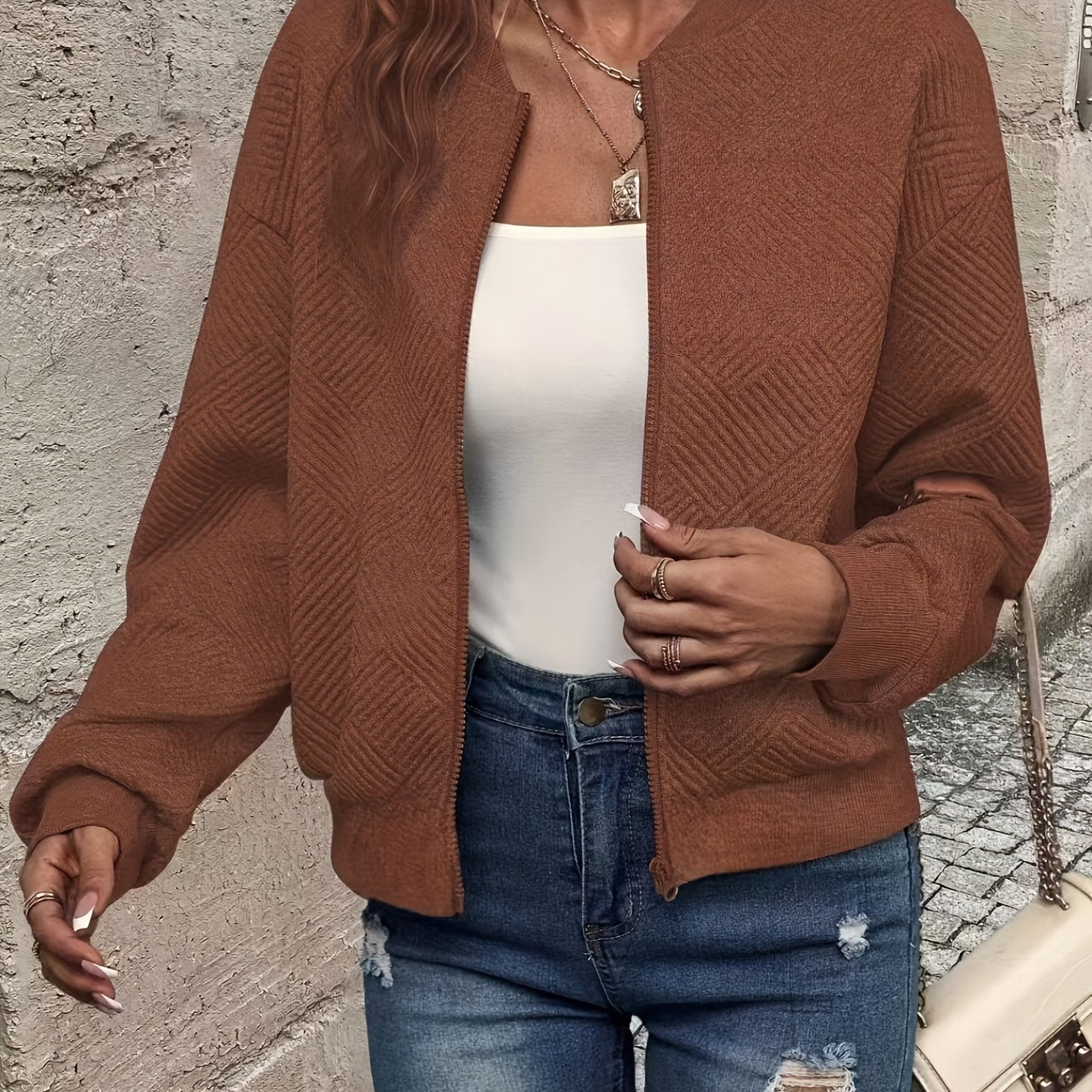 Sandra™ | Lätt Sommarjacka med Dragkedja (40% Rabatt)