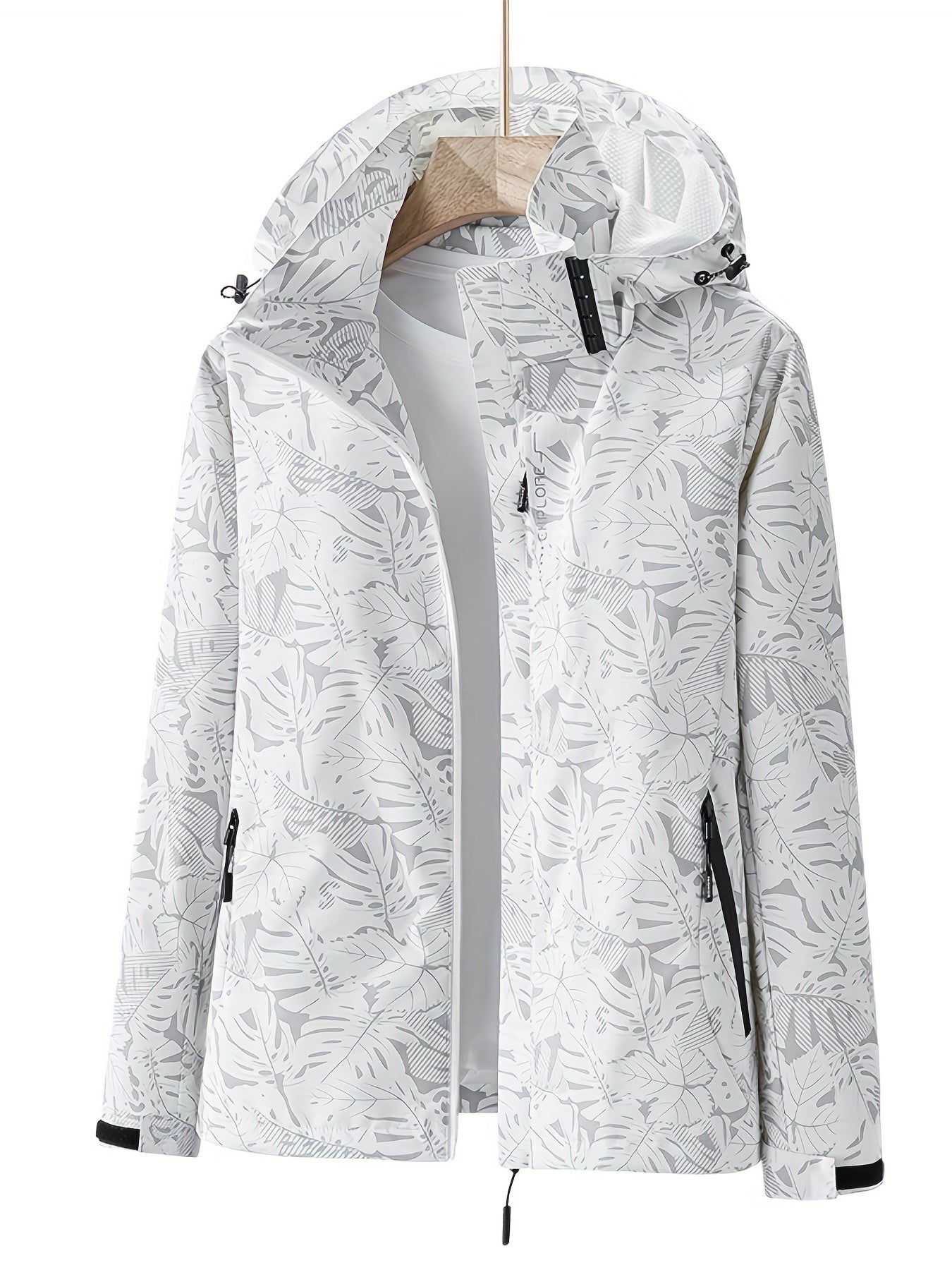 Anita™ | Vindavvisande Outdoorjacka med Kamouflagemönster