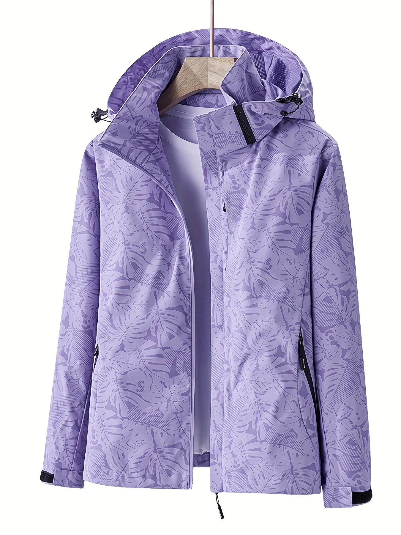 Anita™ | Vindavvisande Outdoorjacka med Kamouflagemönster