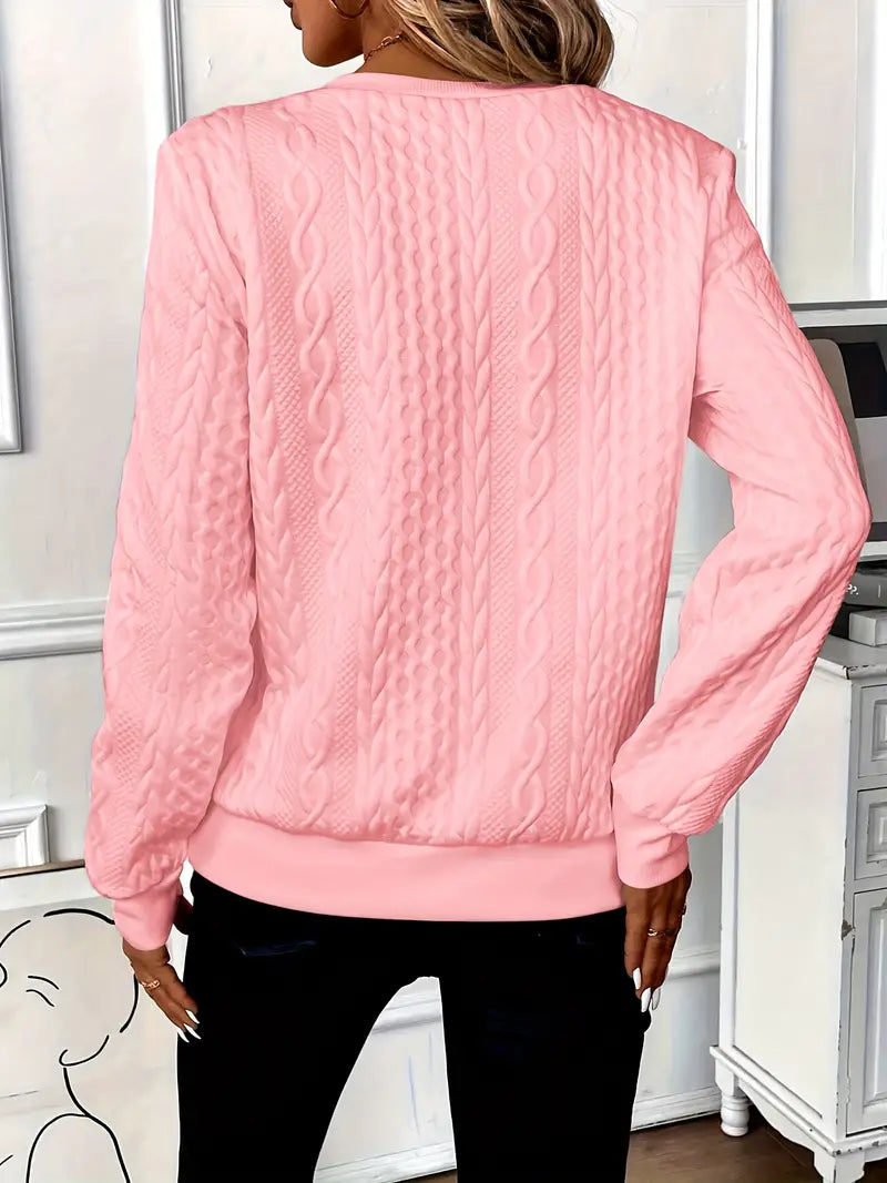 Kim™ | Stilren sweatshirt med dragkedja – Komfort & trend i ett!